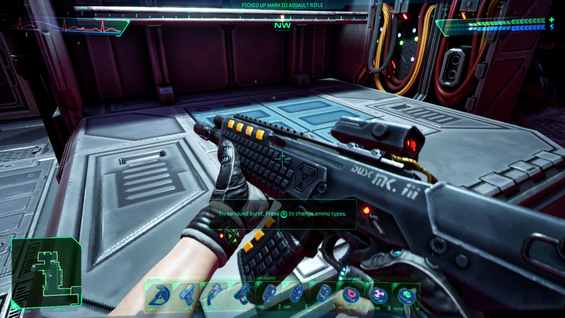 System Shock screenshot game