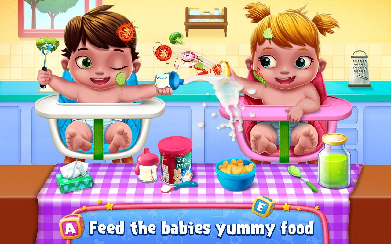 Babysitter Daycare Mania Game Screenshot