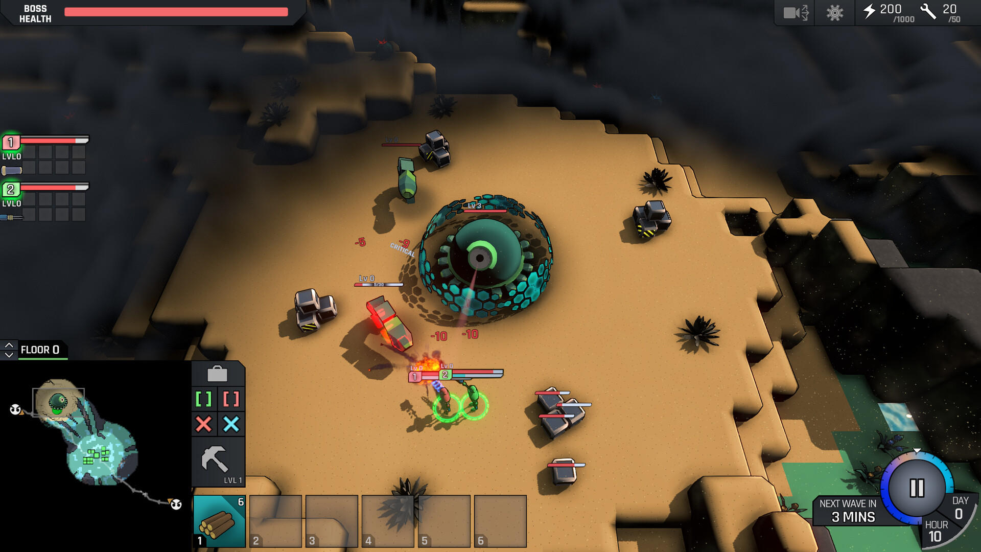 Block Strategy Game Screenshot