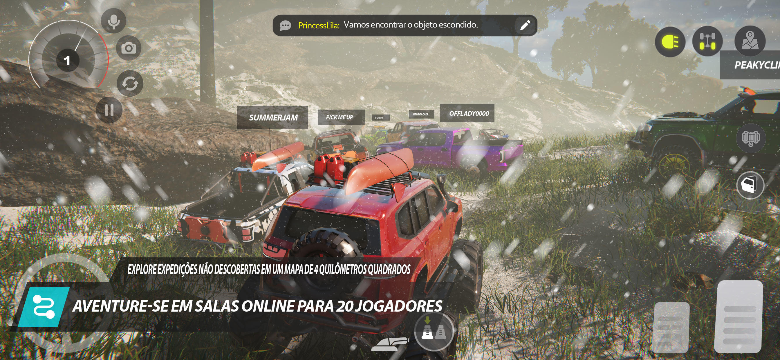 Captura de Tela do Jogo Offroad League Online