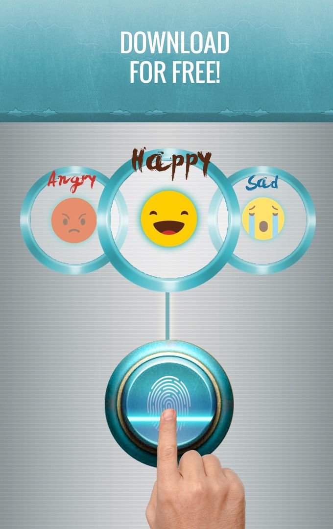 Screenshot of Fingerprint Mood Scanner