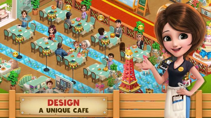 Cooking Country™: My Home Cafe ภาพหน้าจอเกม