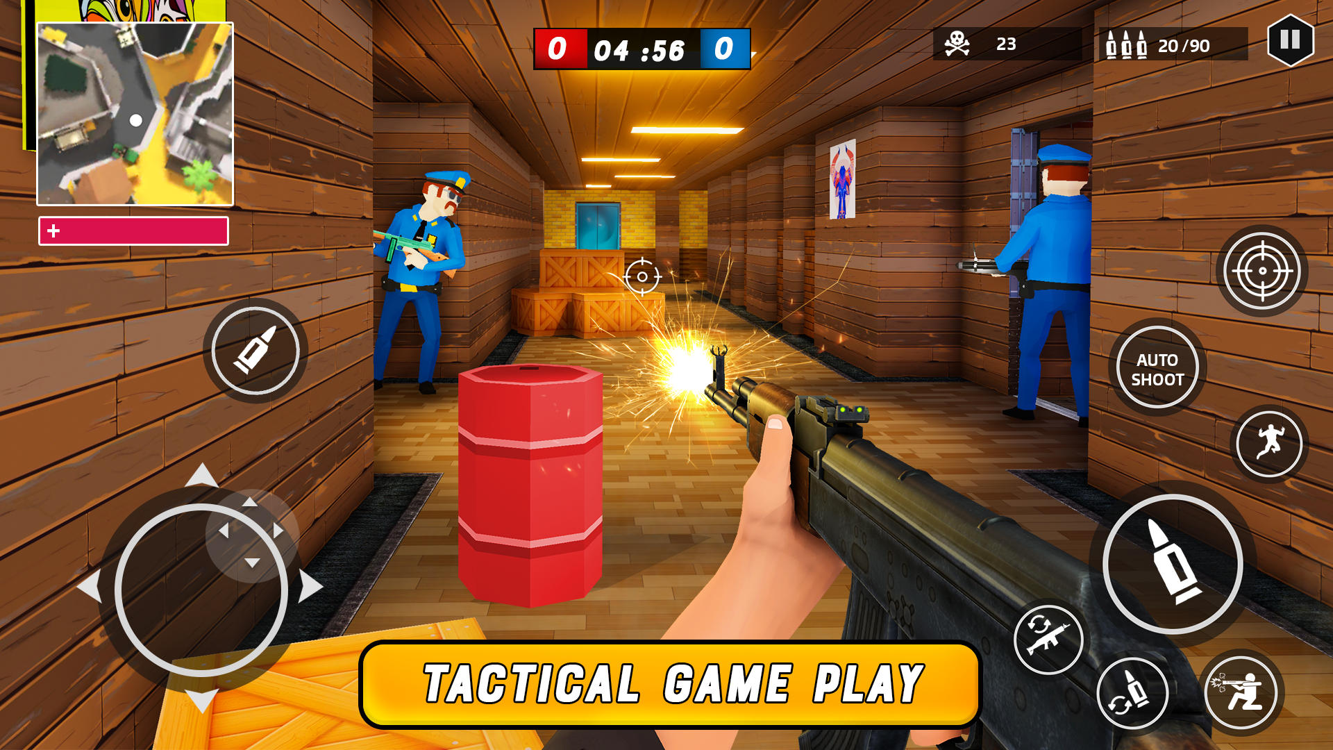 Screenshot of FPS Police Games: Crime Battle