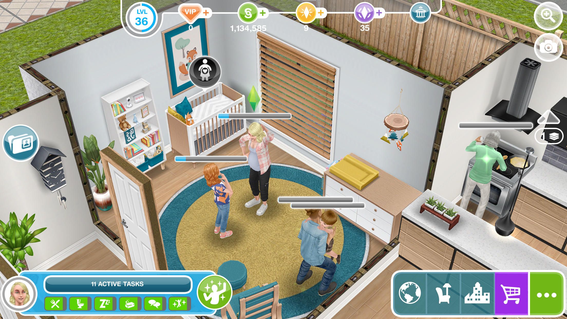 The Sims Freeplay (iOS & Android) on Behance