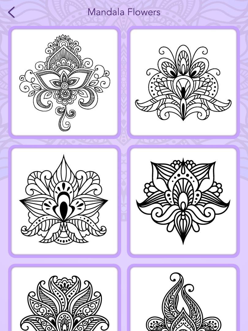 Mandala Coloring Book screenshot game