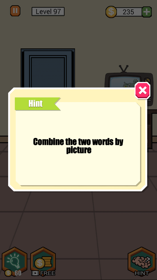 Captura de Tela do Jogo Escape:The Word Puzzles