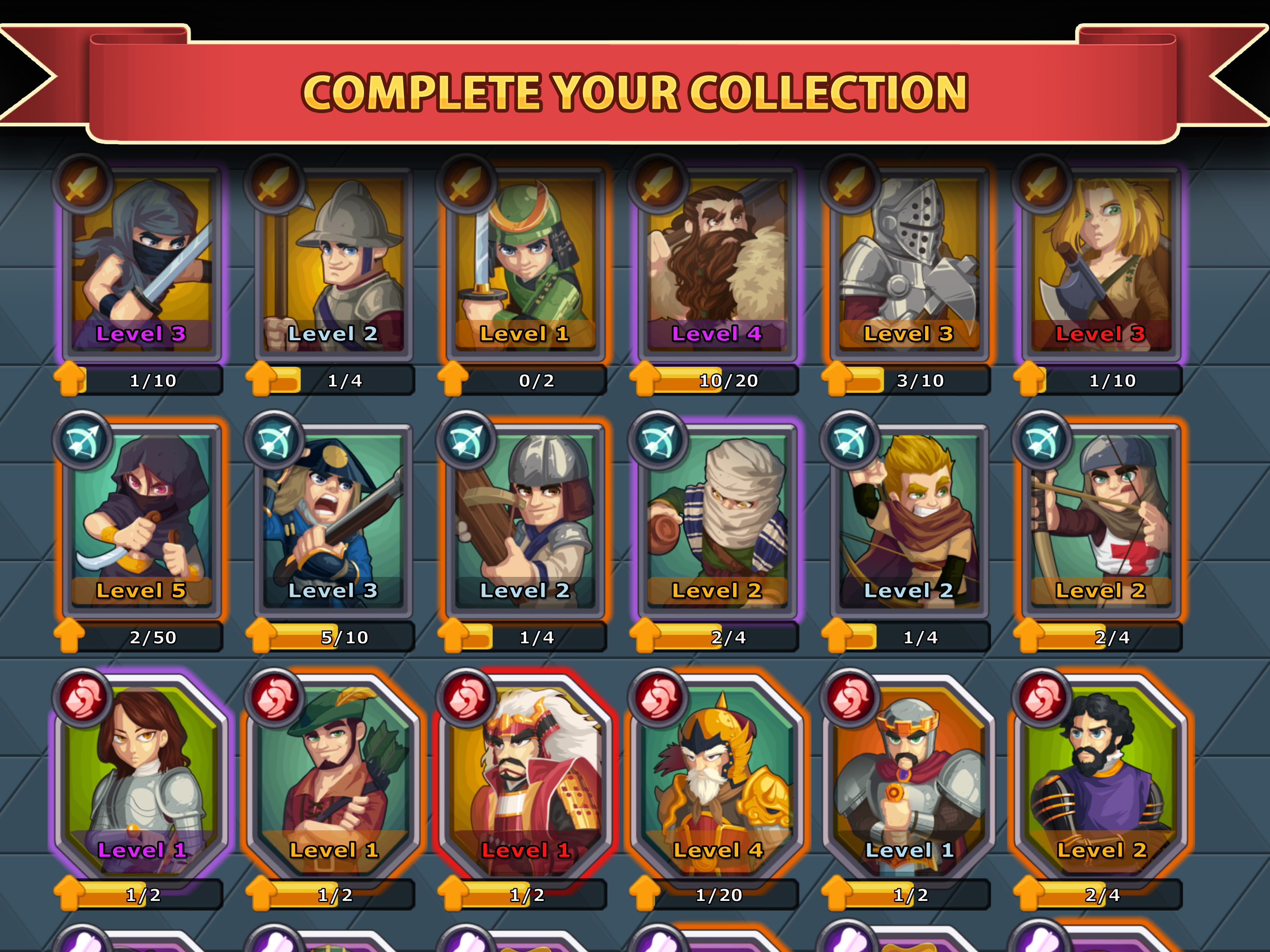 Knights and Glory - Battle Game Screenshot