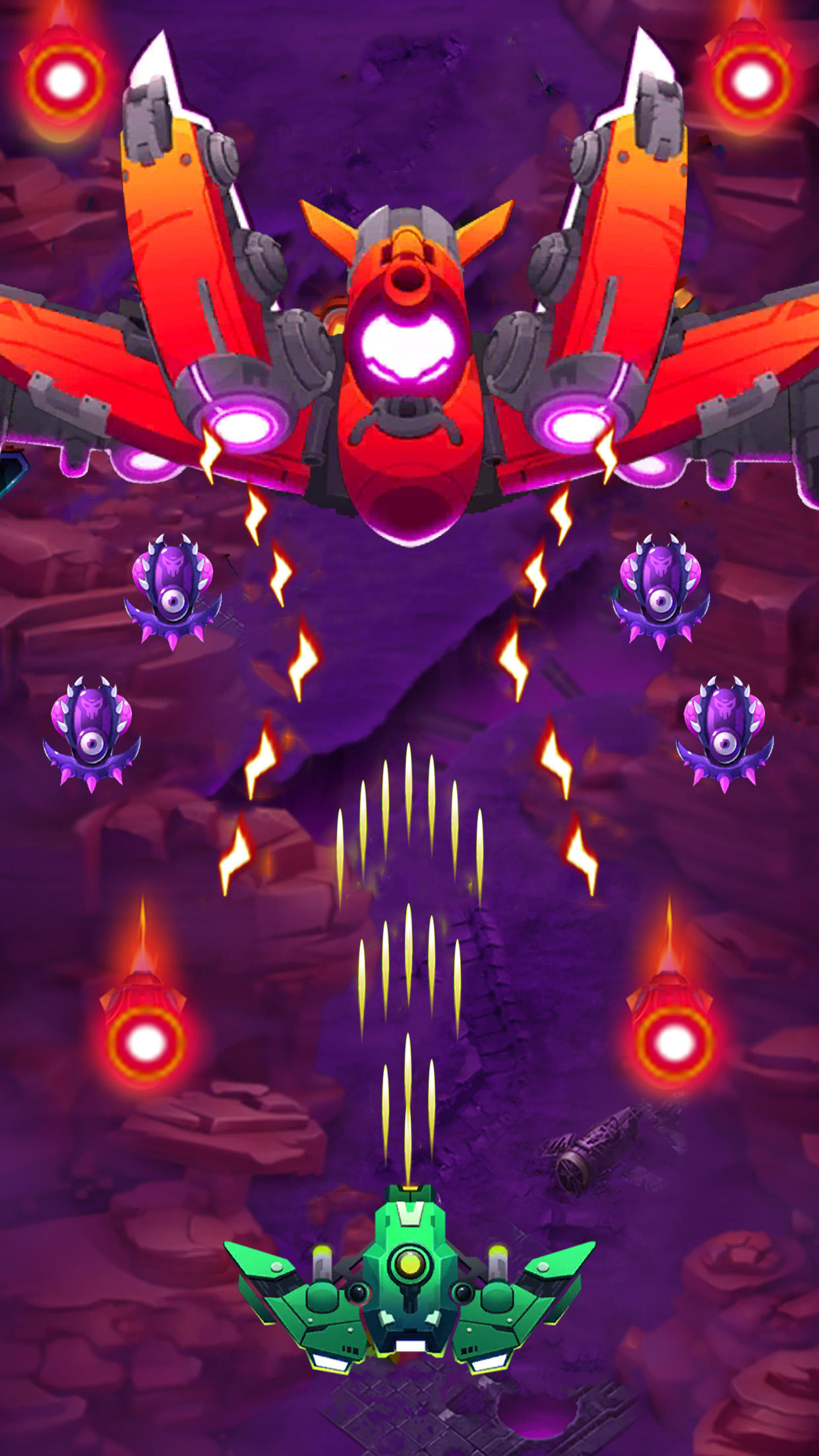 WindWings: Space Shooter Game Screenshot