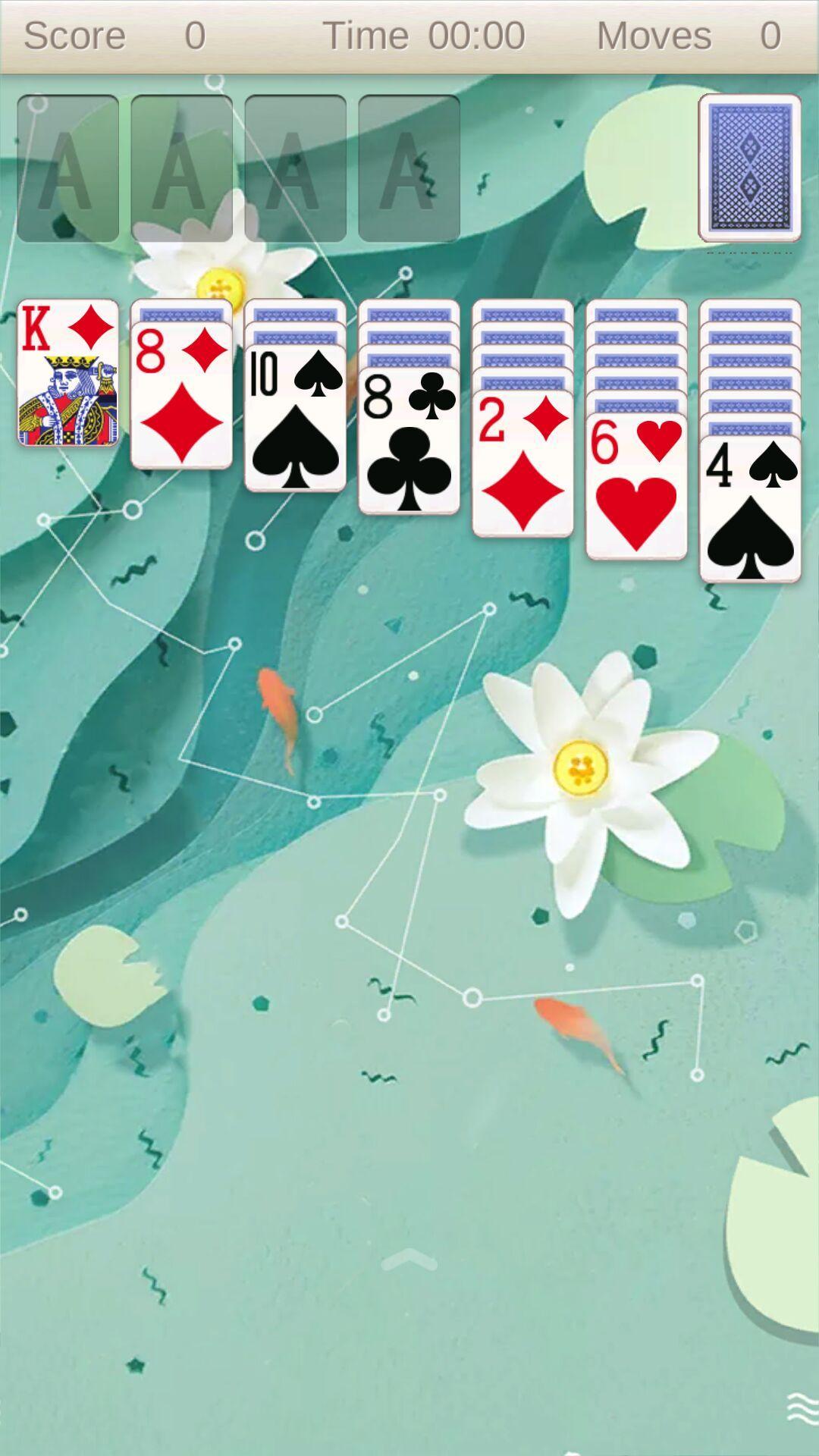 Solitaire card game Game Screenshot