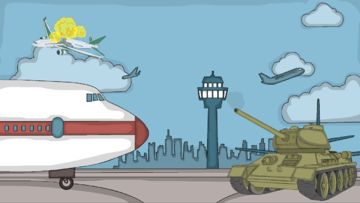 Stickman airport 2017 遊戲截圖