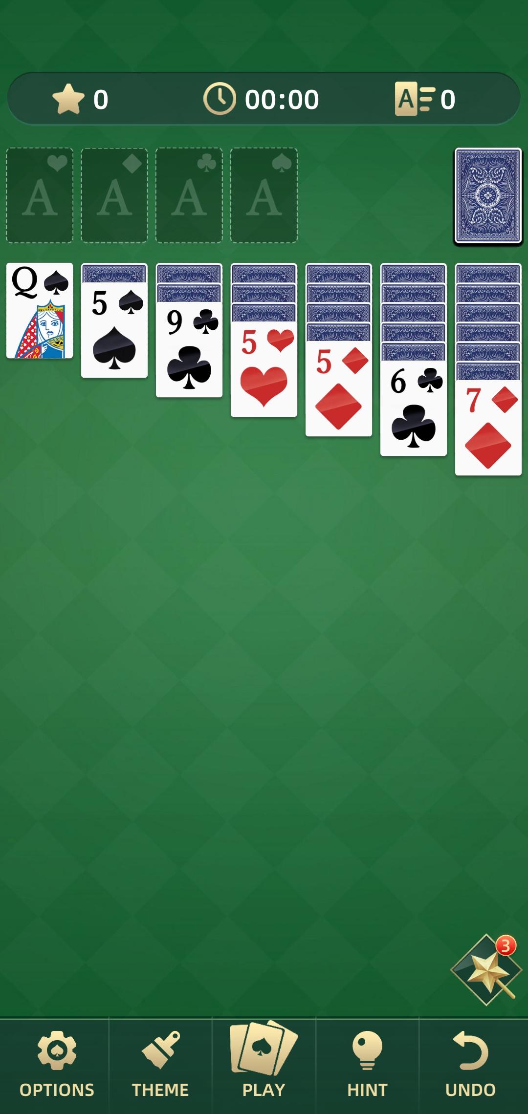 Screenshot 1 of Solitário 1.0.7