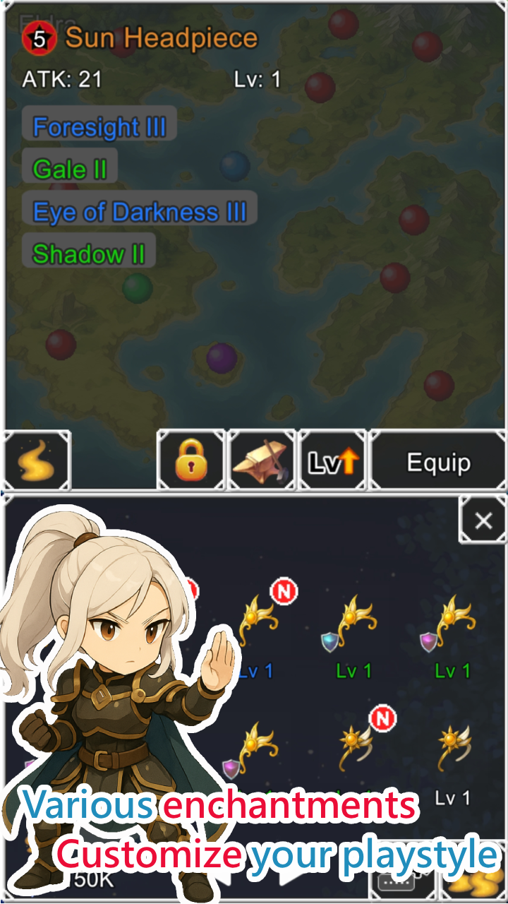 Sword of Goddess- Strategy RPG Game Screenshot