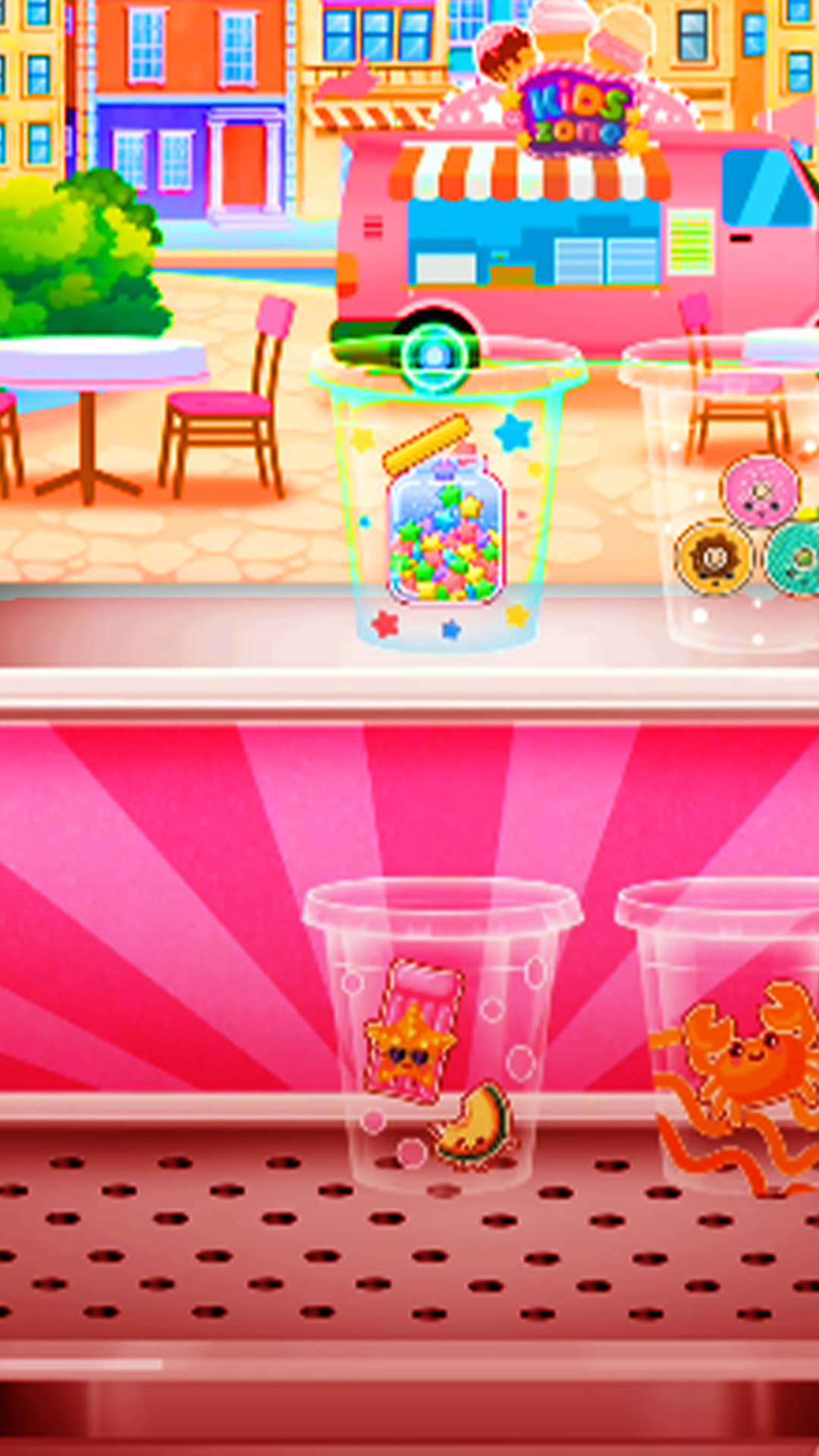 Fun Ice Slush Drink Maker Game Screenshot