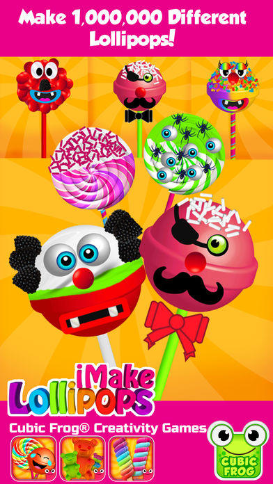 Скриншот игры iMake Lollipops-Candy Making Kitchen Games
