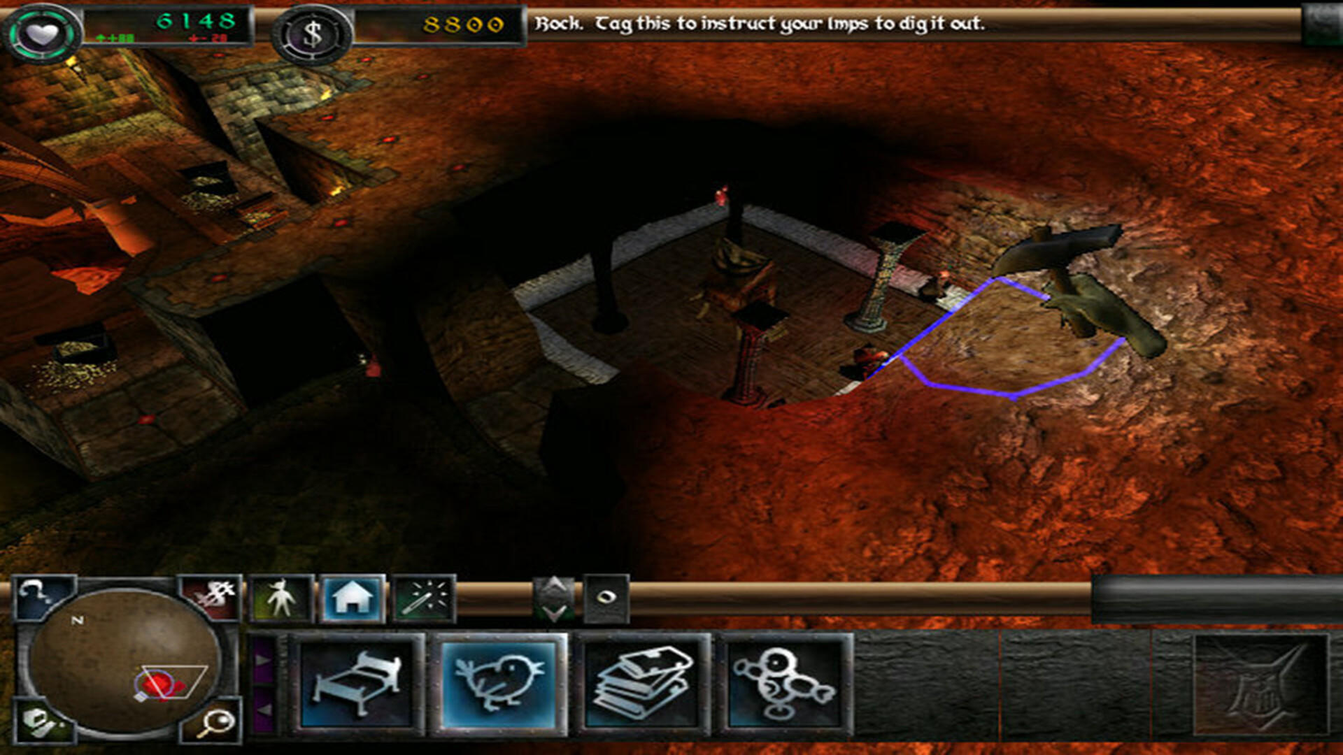 Screenshot of Dungeon Keeper™ 2