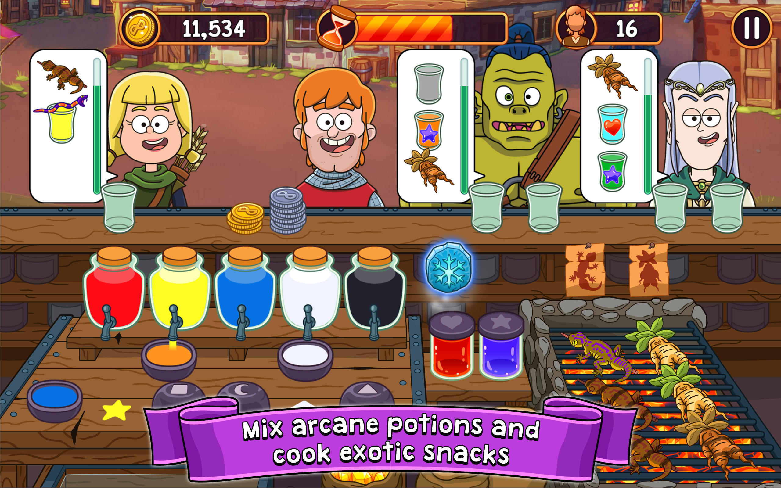 Potion Punch Game Screenshot