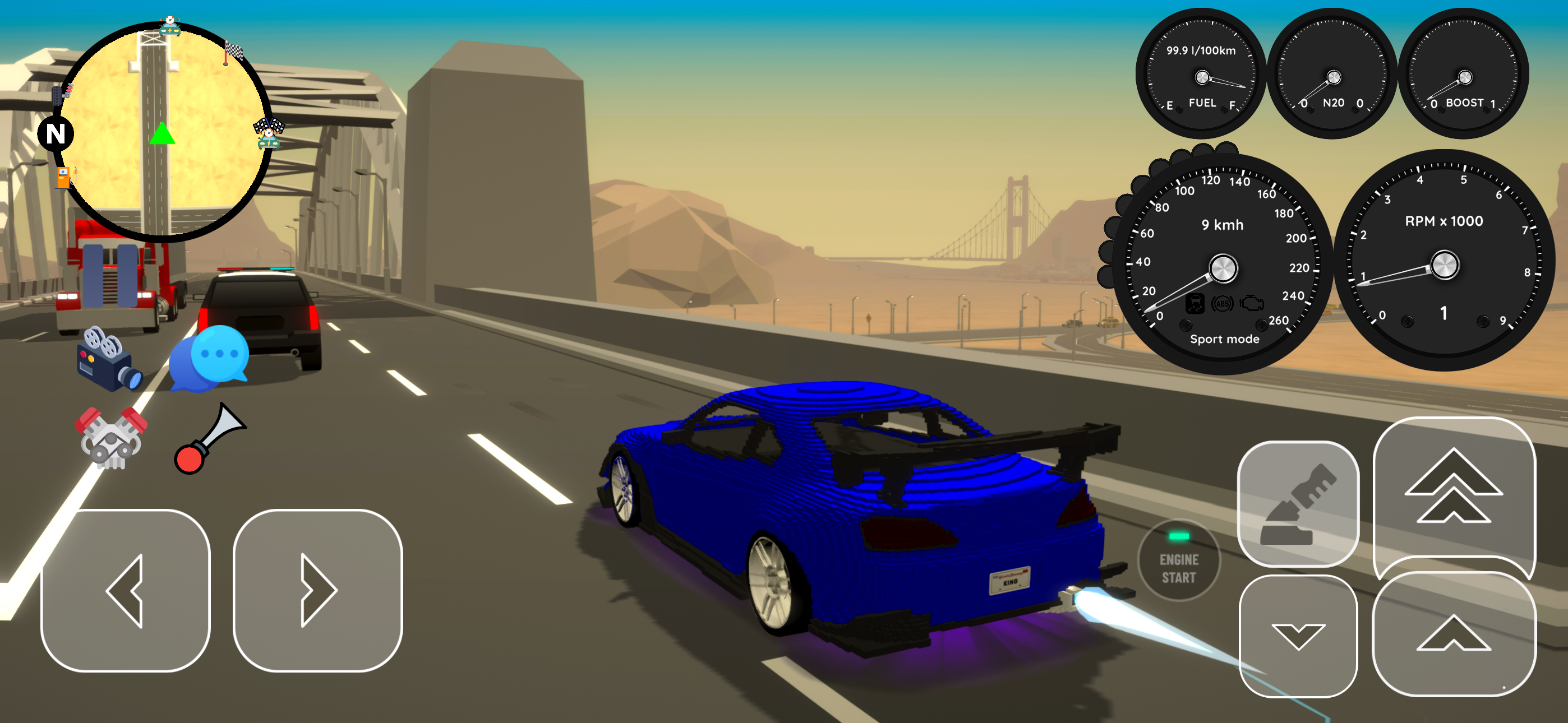 Screenshot of Drag Sim: King Of The Racing