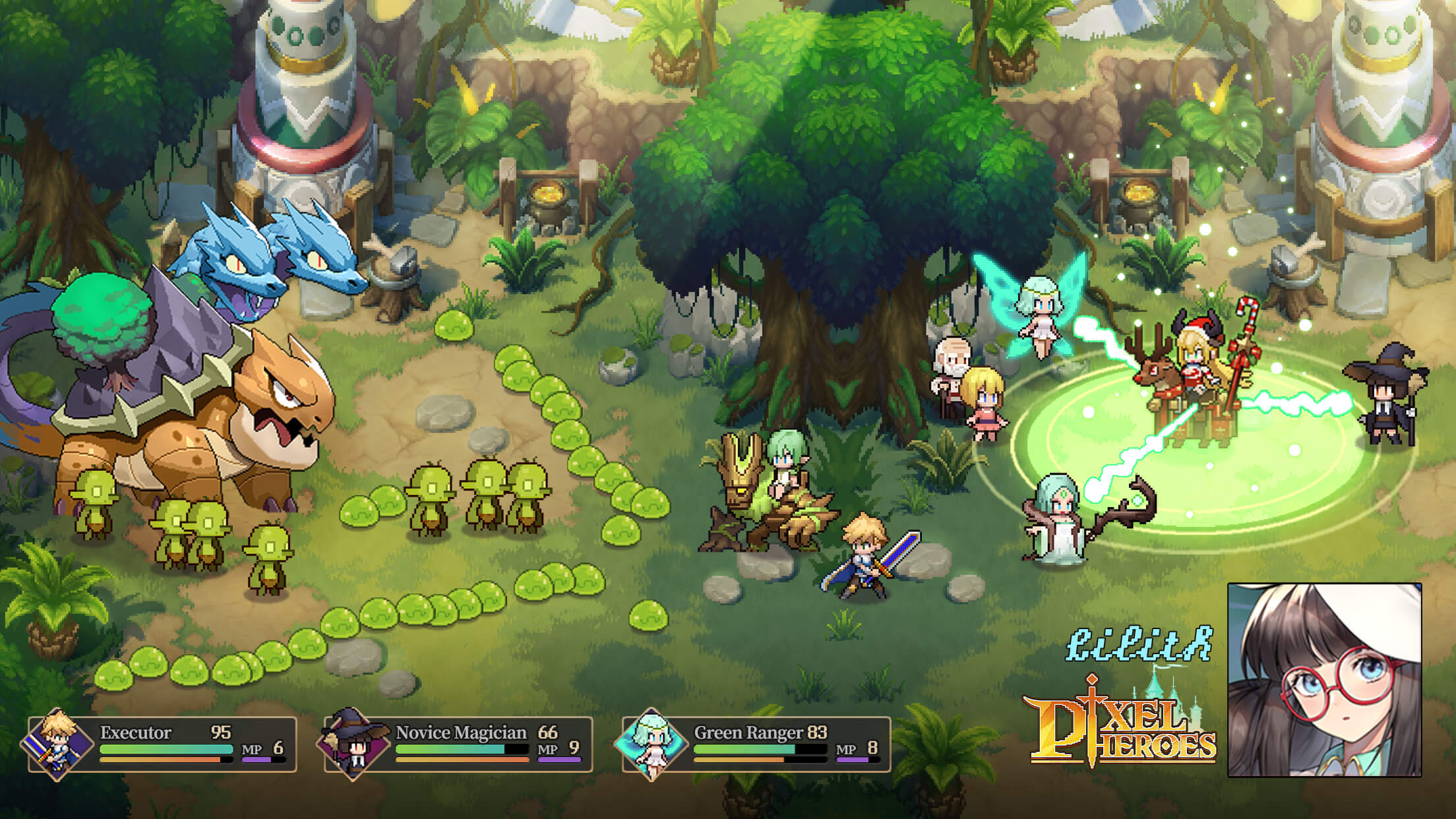 Pixel Heroes: Emond Saga Game Screenshot