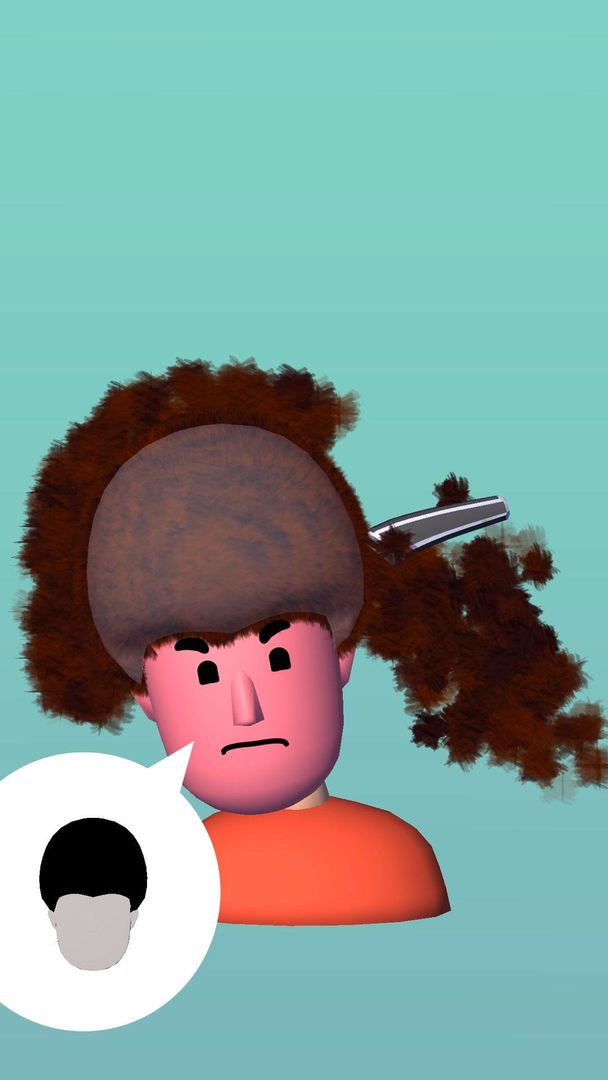 Screenshot of Barber Shop - Hair Cut game