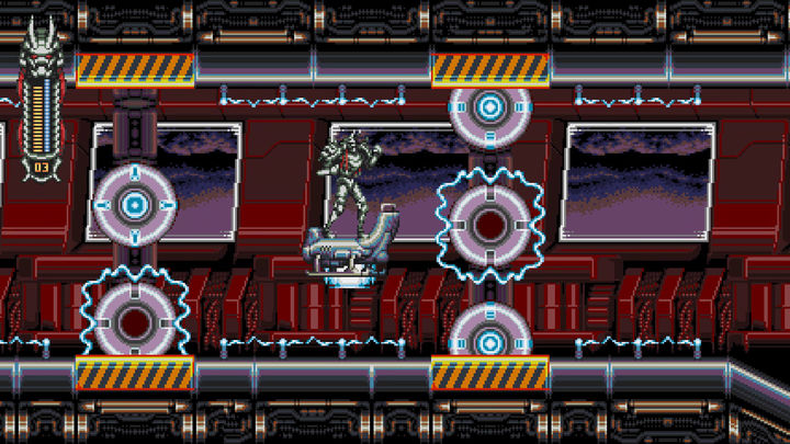 Screenshot 1 of Vengeful Guardian: Moonrider (PC, PS5, PS4, NS) 