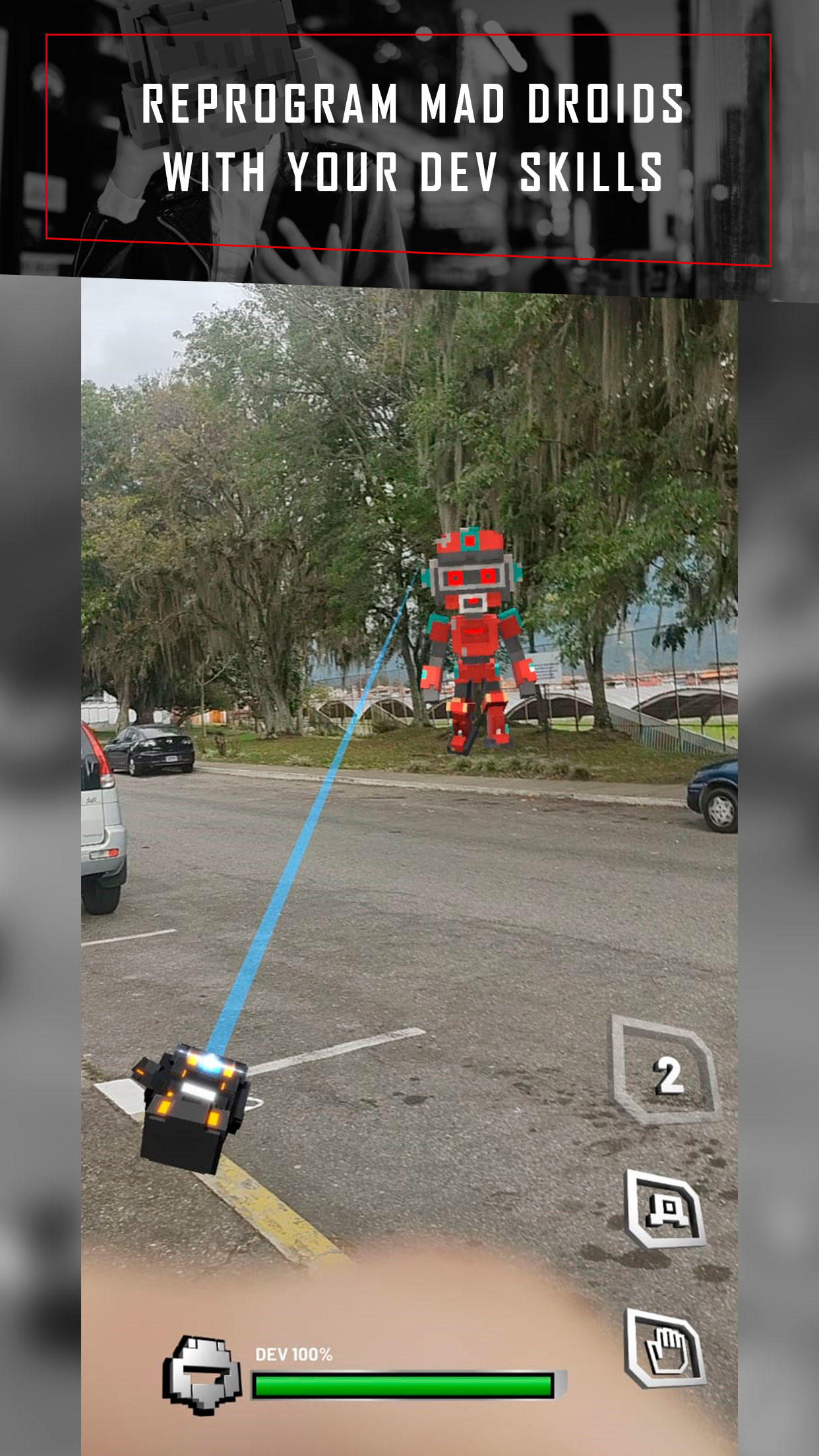 Mad Droids Game Screenshot