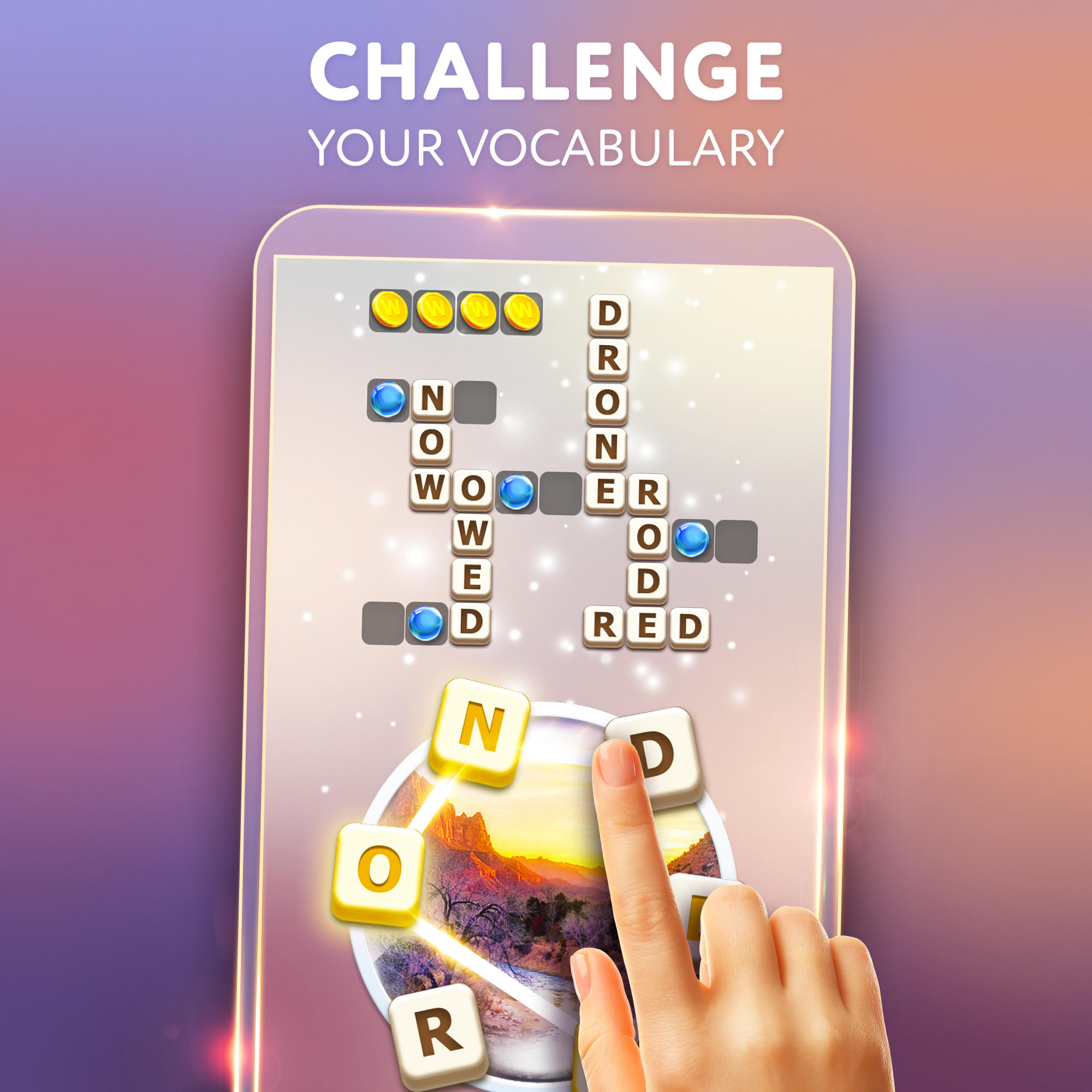 Cuplikan Layar Game Magic Word Search from Letters