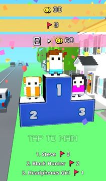 Blocky Friends: Dice Battle Ground Game Screenshot