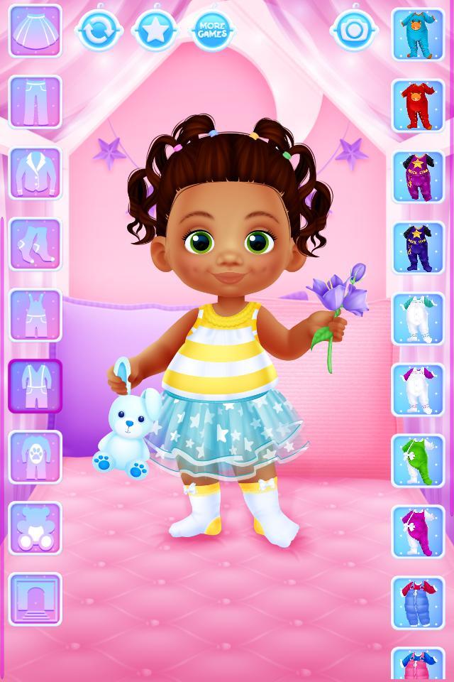 Screenshot of Baby Dress Up