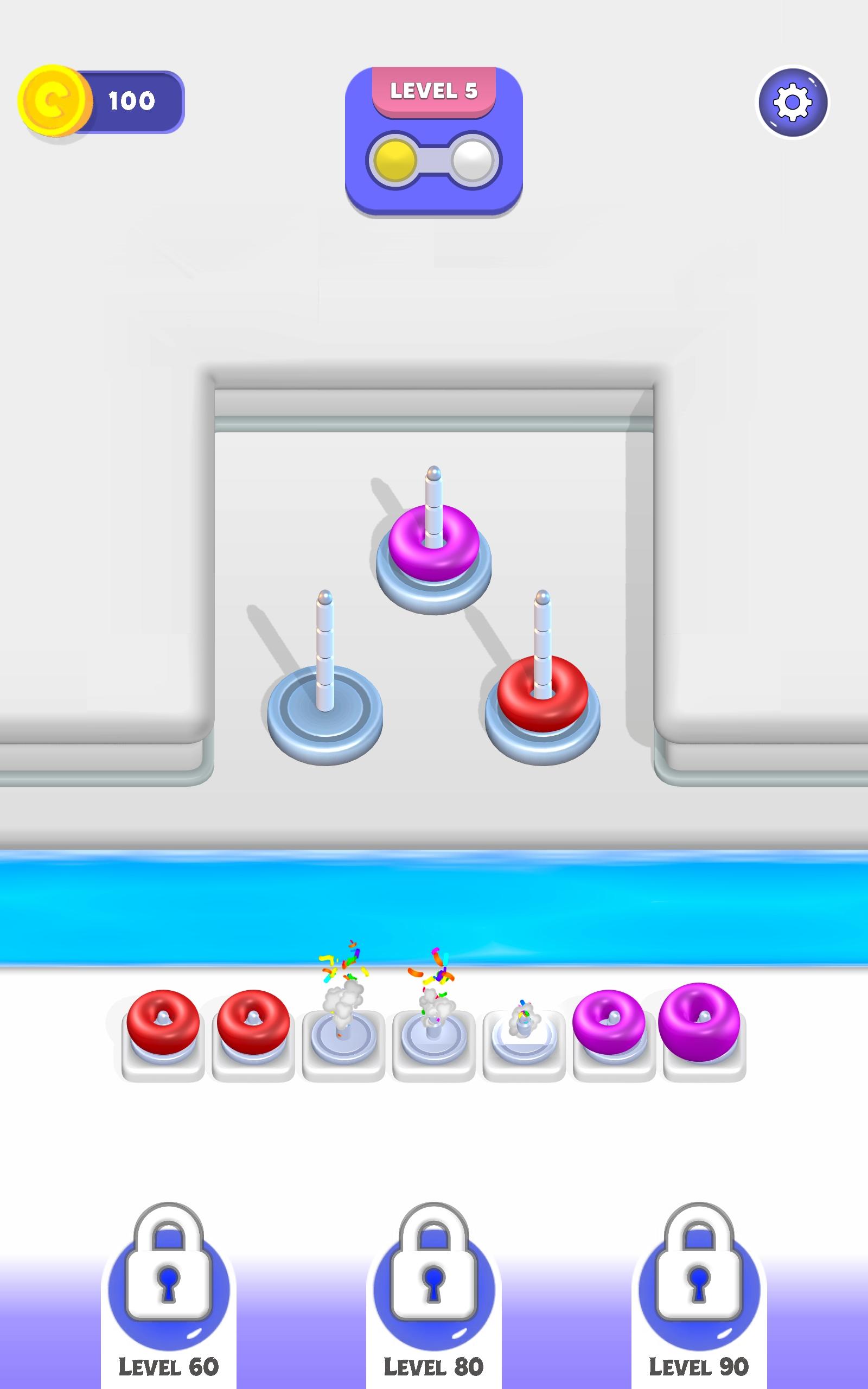 Sort Merge 3D Game Screenshot