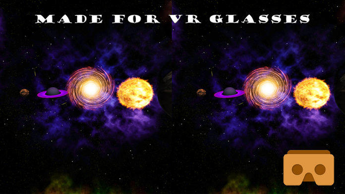 Screenshot of VR Deep Space Exploration