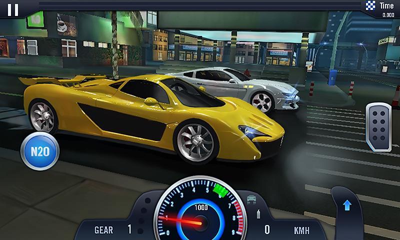 Cuplikan Layar Game Furious Car Racing