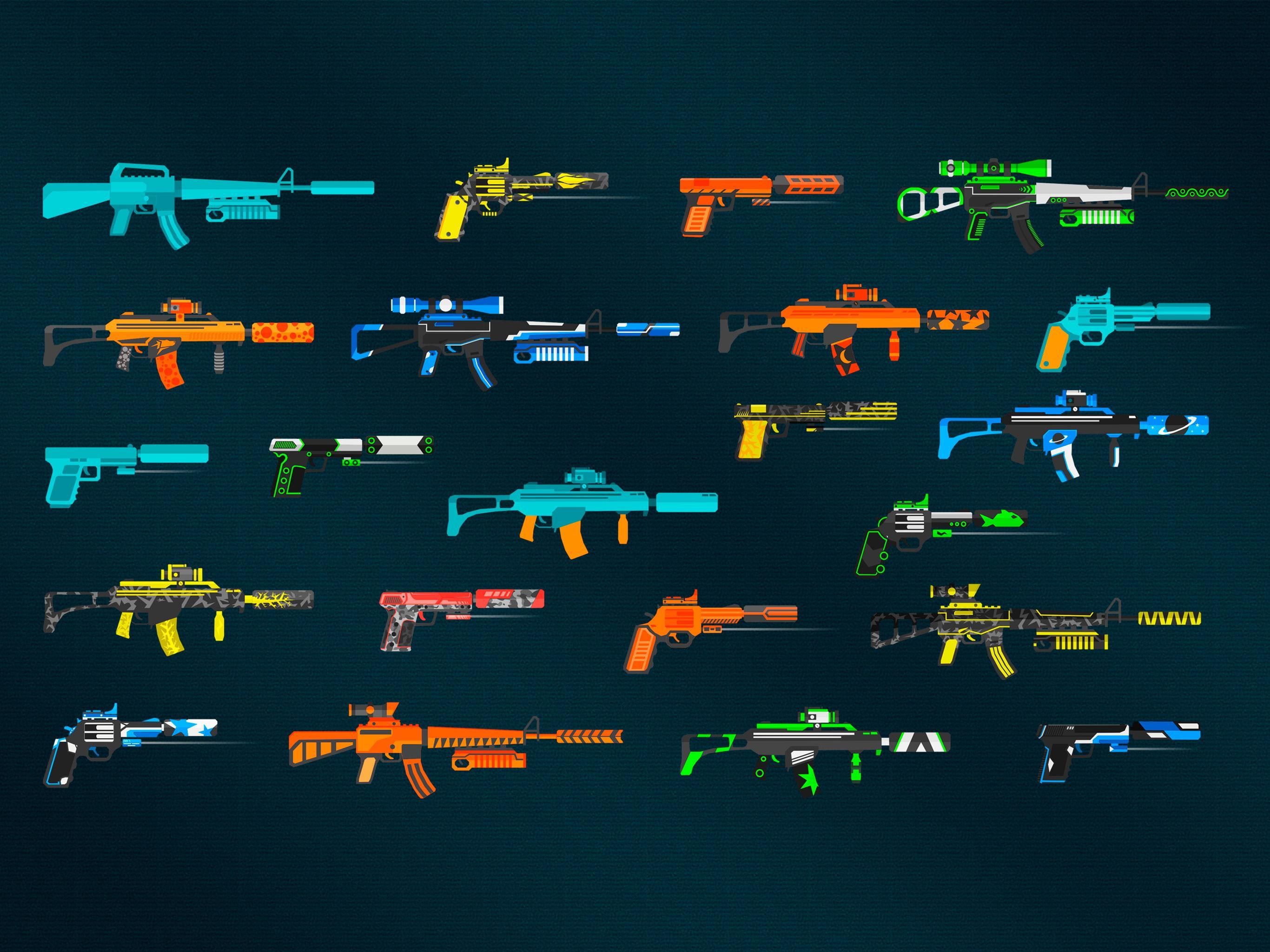 Stickman Battles: Online Shoot ภาพหน้าจอเกม