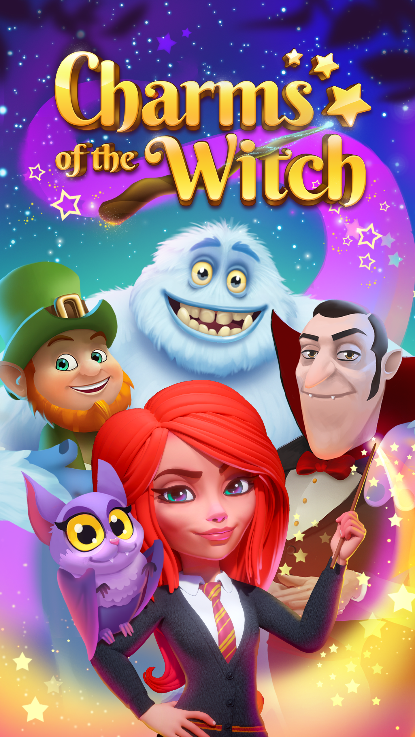 Charms of the Witch: Match 3 Game Screenshot