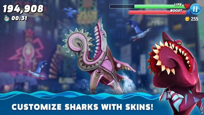 Hungry Shark World Game Screenshot