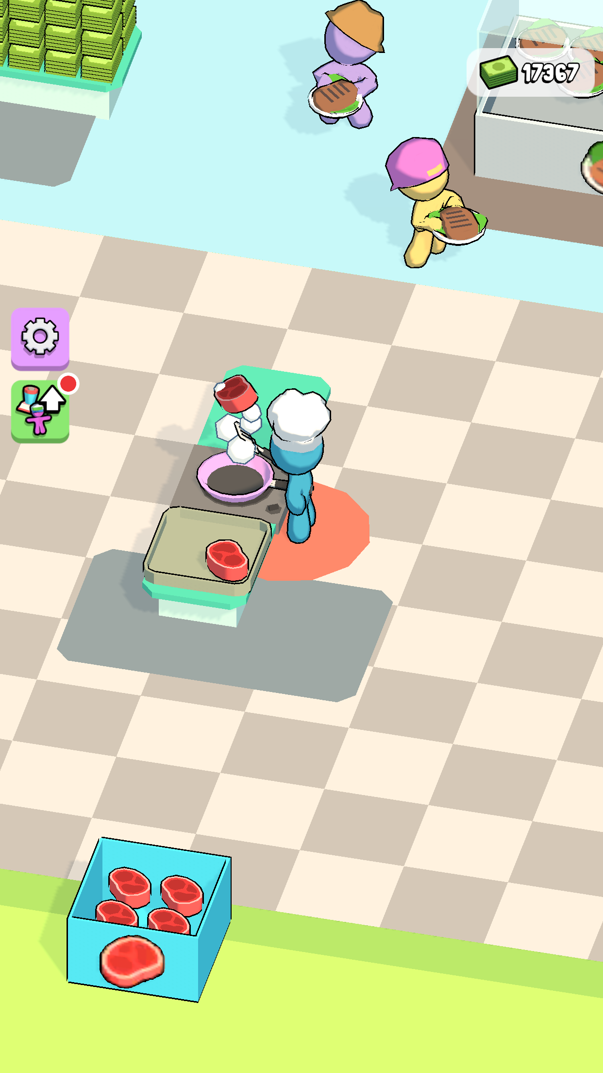 Busy Buffet Game Screenshot