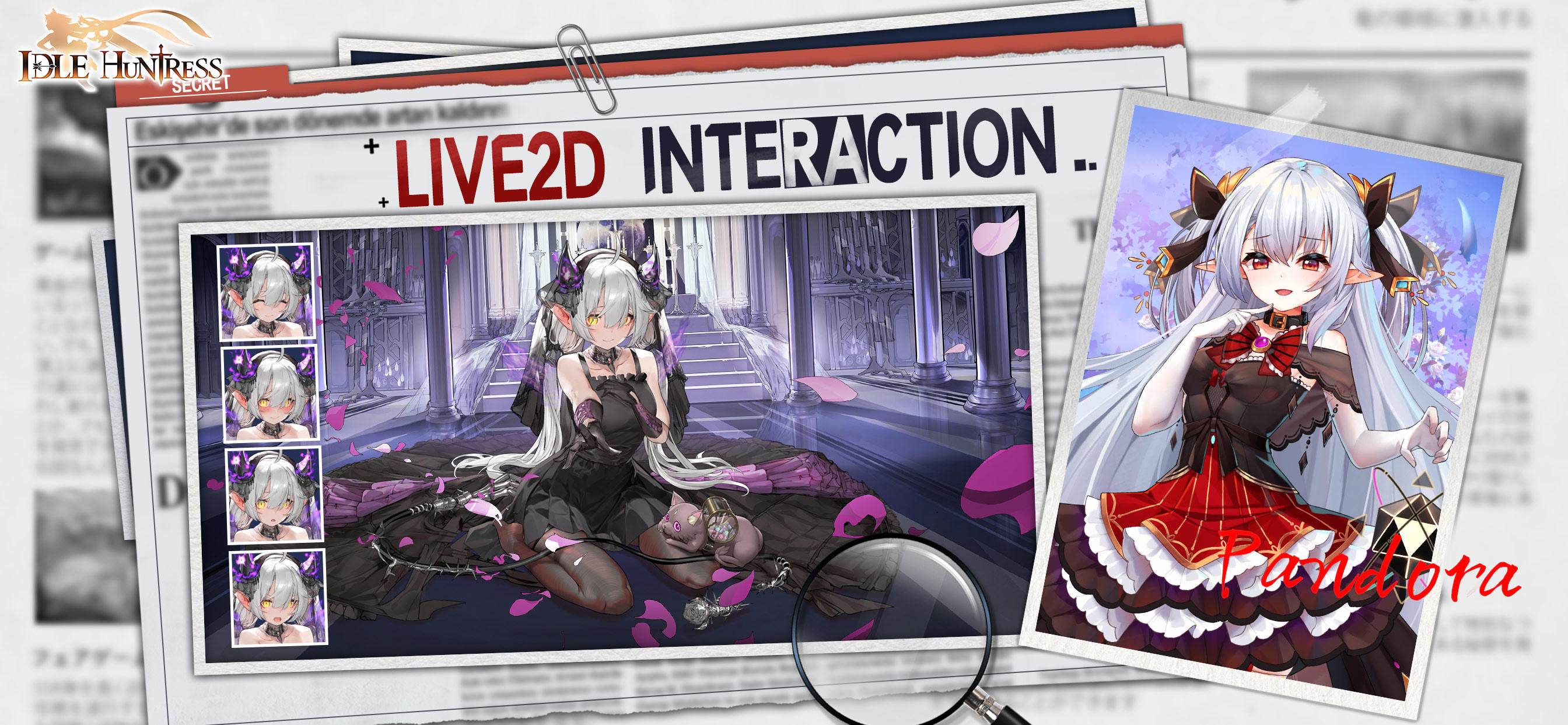 Idle Huntress: Girl's Land EU Game Screenshot