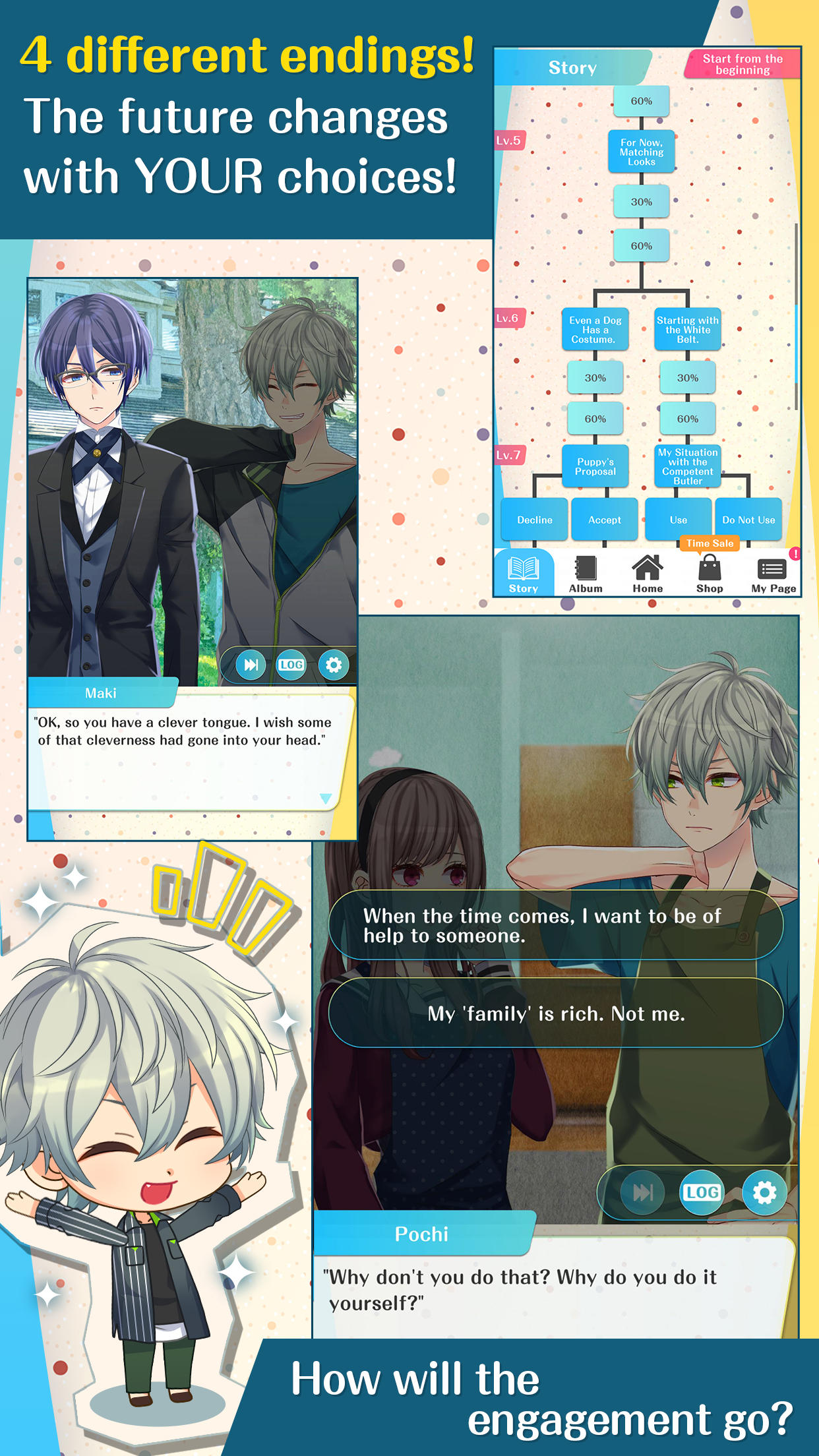 Screenshot of My Puppy Fiancé English ver.