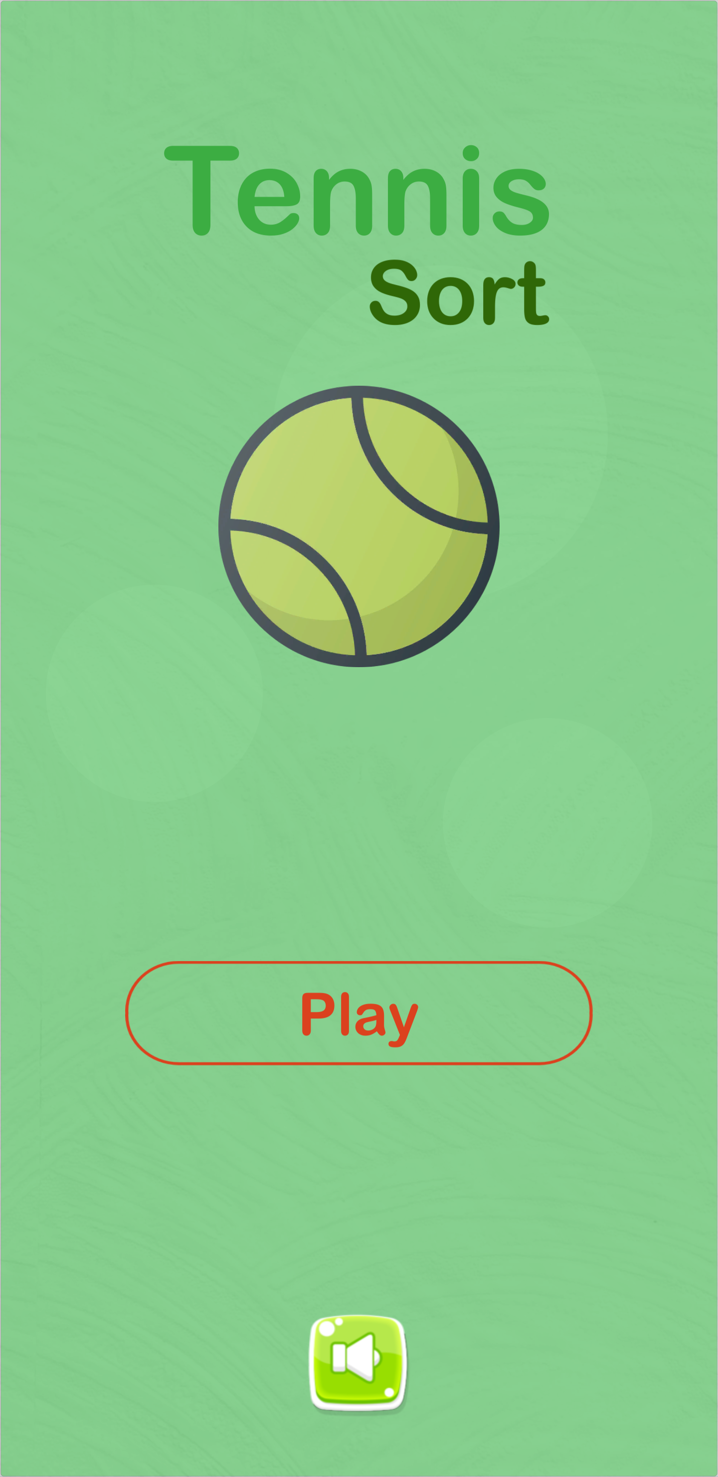 Screenshot 1 of Tennis Ball Sort - Puzzle Game 1