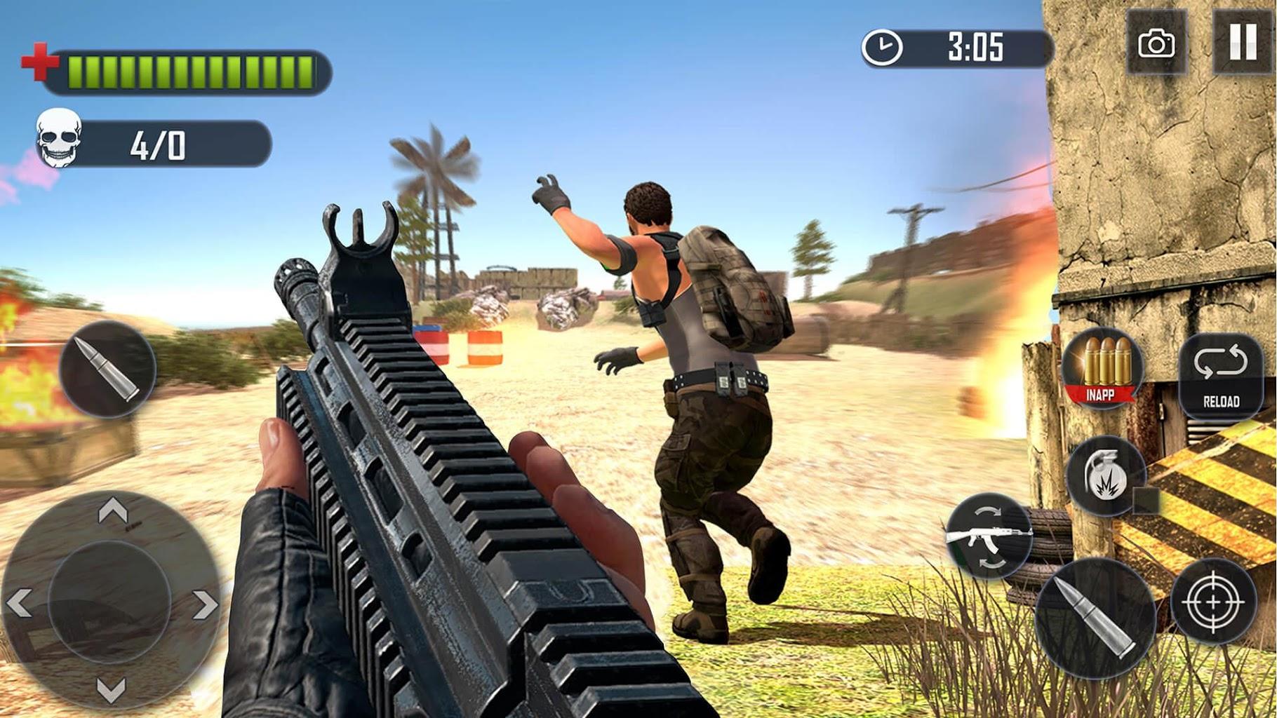 Fps Commando Offline Gun Games Game Screenshot