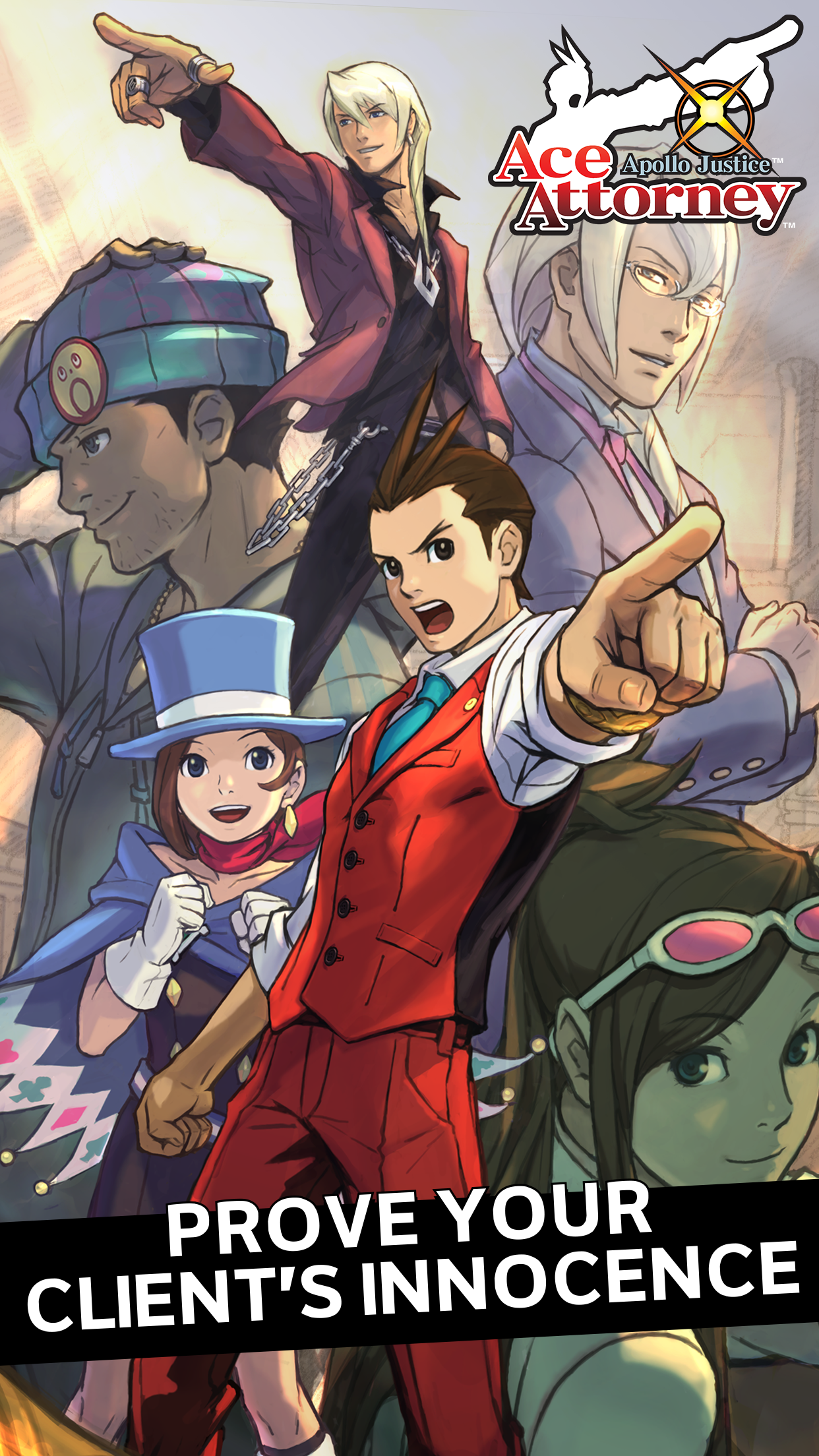 Apollo Justice Ace Attorney Game Screenshot