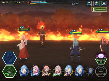 Captura de Tela do Jogo SLIME - ISEKAI Memories