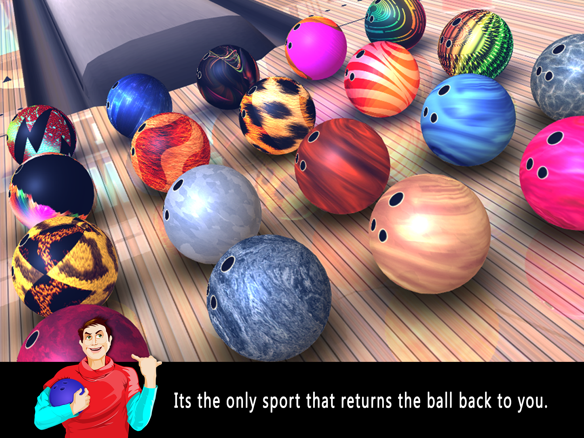 Bowling Nation 3D Game Screenshot