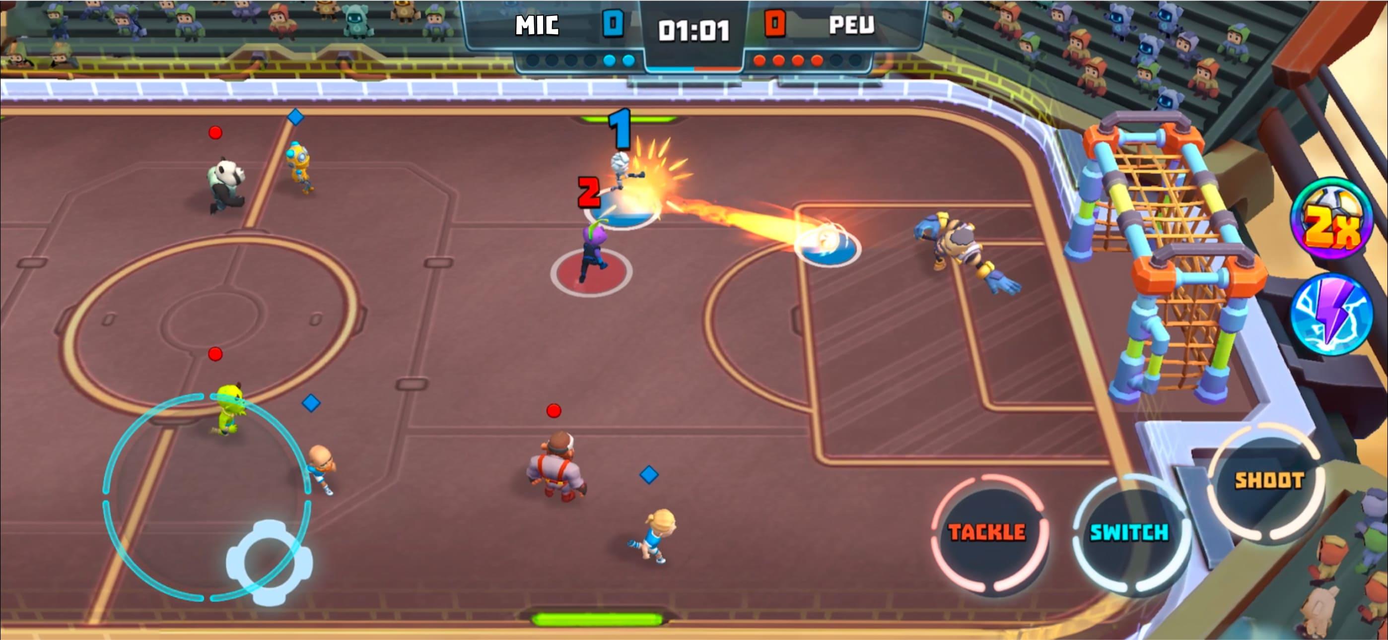 Screenshot 1 of Goal Battle: Juegos de Fútbol 3.152.1