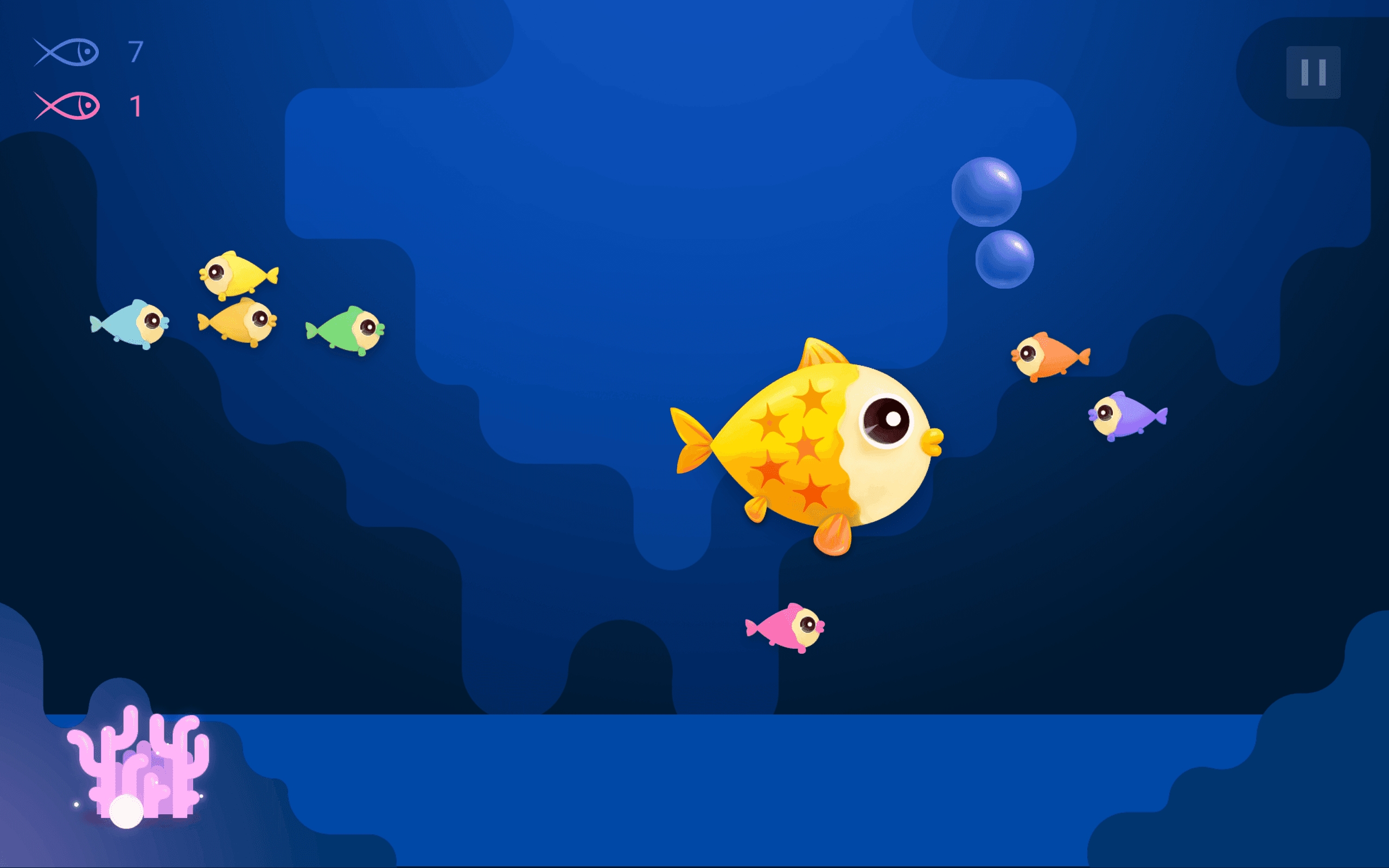泡泡魚樂園-小小水族館 遊戲截圖