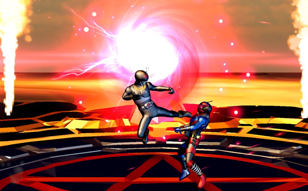 Rider Wars : Black Henshin Fighter Legend Climax screenshot game