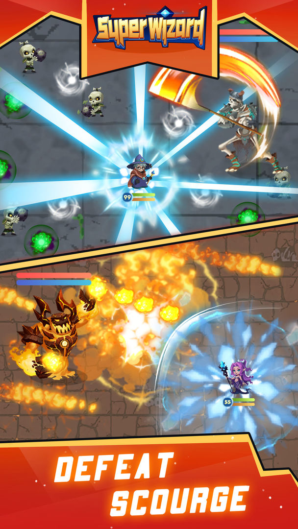 Super Wizard screenshot game