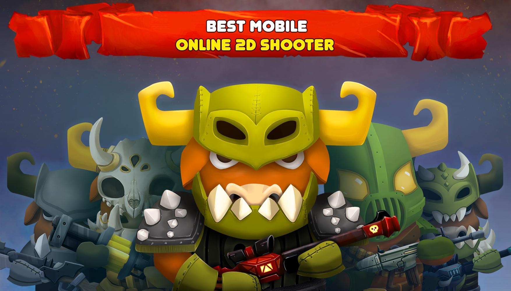 Brawl Of Heroes : Online 2D shooter Game Screenshot