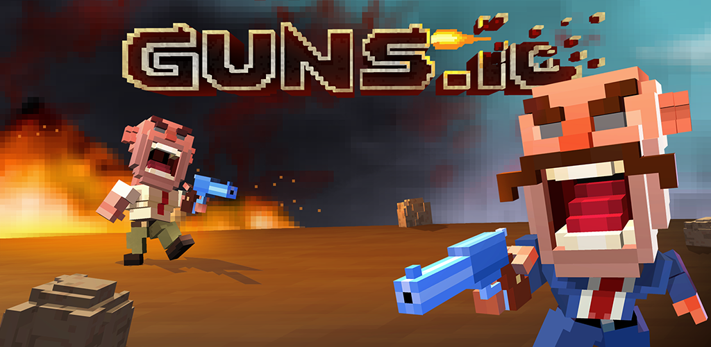 Banner of Guns.io: juego de disparos en línea 3D Blo 1.0.9