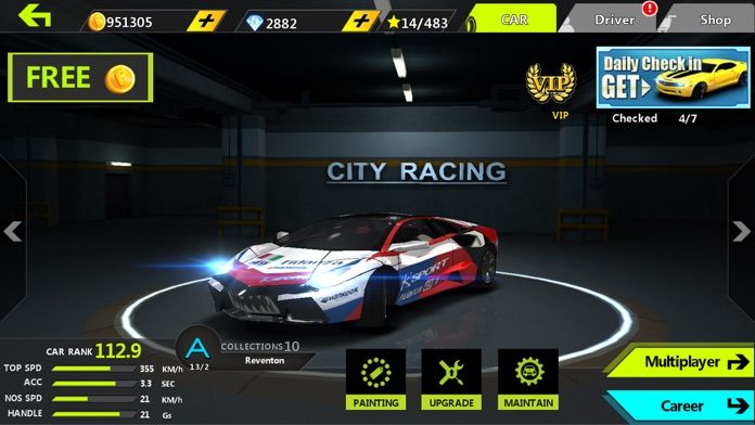 Screenshot of City Racing 3D
