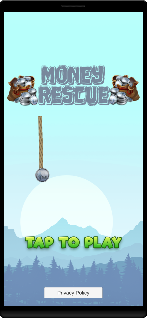 Cuplikan Layar Game Money Rescue:ZipLine Adventure